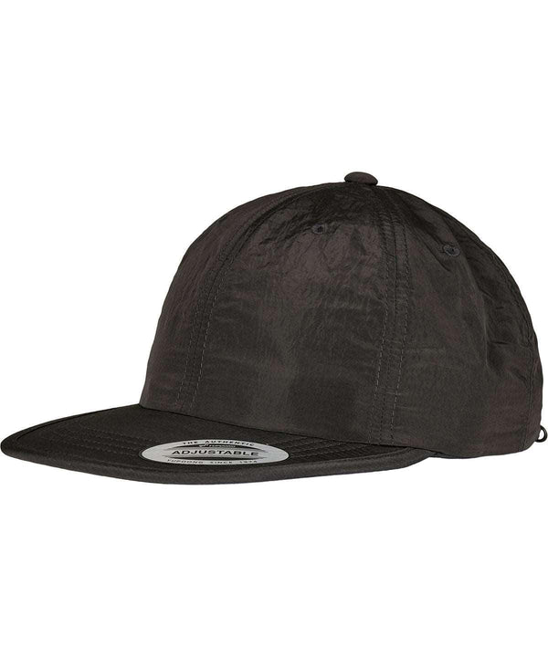 Black - Adjustable nylon cap (6088N) Caps Flexfit by Yupoong Headwear, New Styles for 2023 Schoolwear Centres