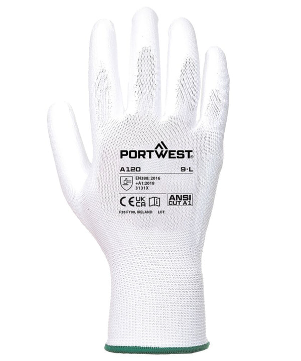 Jaune - Gant paume PU (A120)