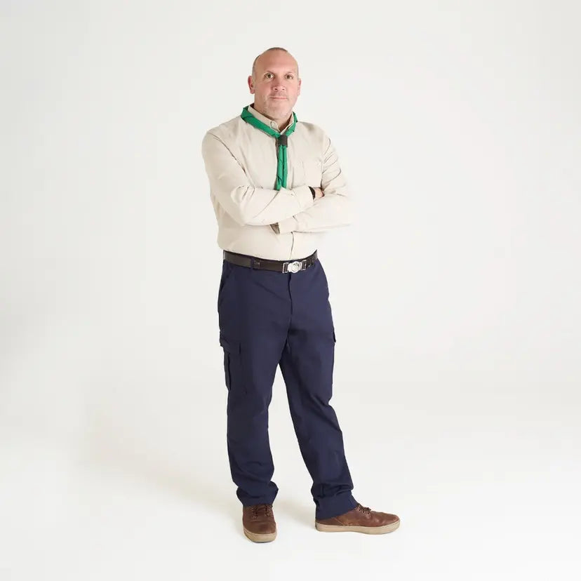 New and updated Scouts activity trousers 'with stretch' for men.