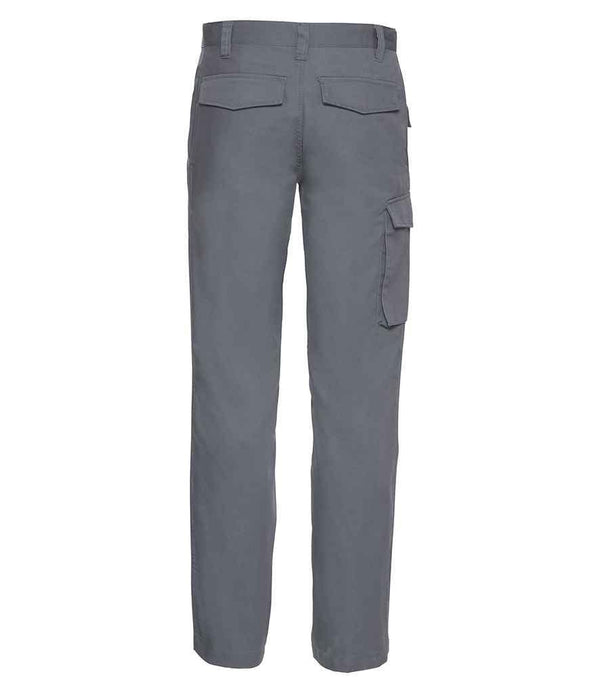 Russell Work Trousers | Convoy Grey Trousers Russell style-001m Schoolwear Centres