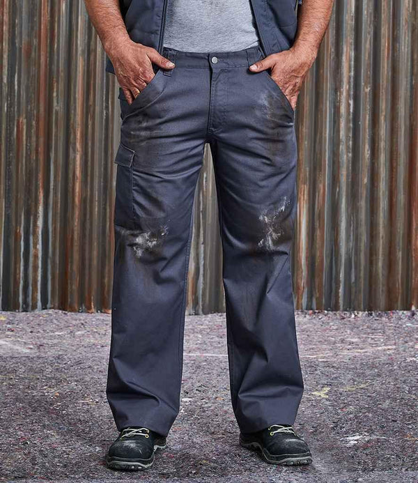 Russell Work Trousers | Convoy Grey Trousers Russell style-001m Schoolwear Centres