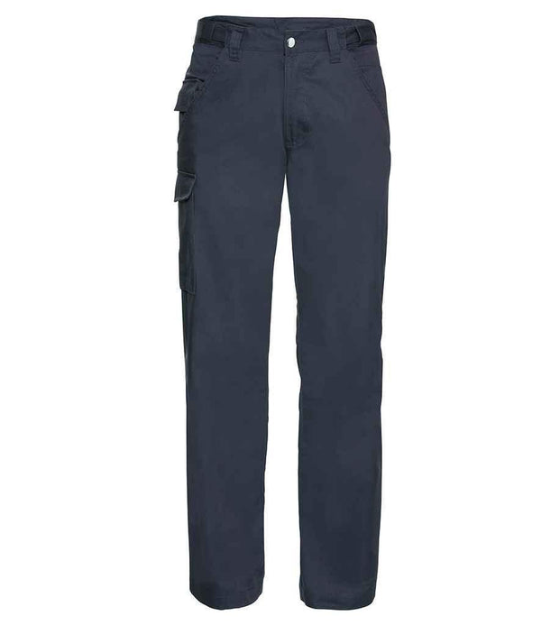 Russell Work Trousers | French Navy Trousers Russell style-001m Schoolwear Centres