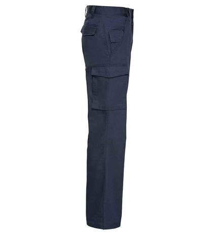 Russell Work Trousers | French Navy Trousers Russell style-001m Schoolwear Centres