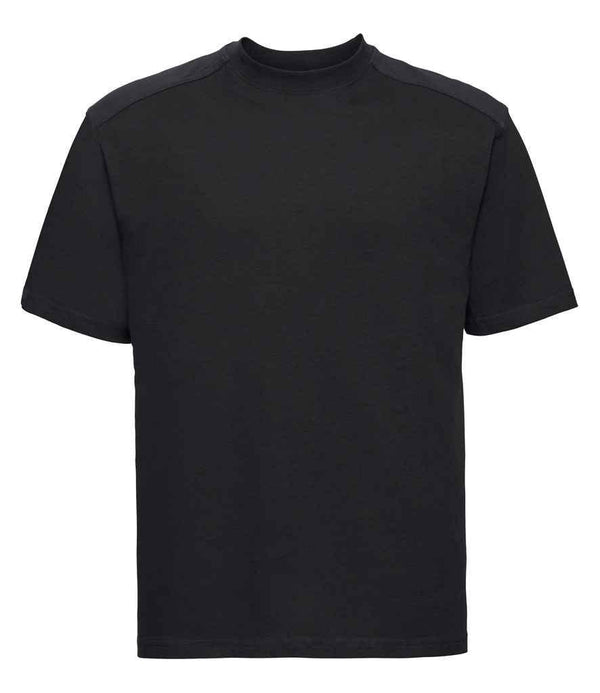 Russell Heavyweight T-Shirt | Black T-Shirt Russell style-010m Schoolwear Centres