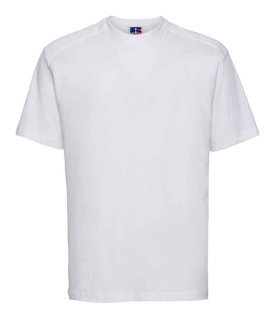 Russell Heavyweight T-Shirt | White T-Shirt Russell style-010m Schoolwear Centres