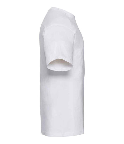 Russell Heavyweight T-Shirt | White T-Shirt Russell style-010m Schoolwear Centres