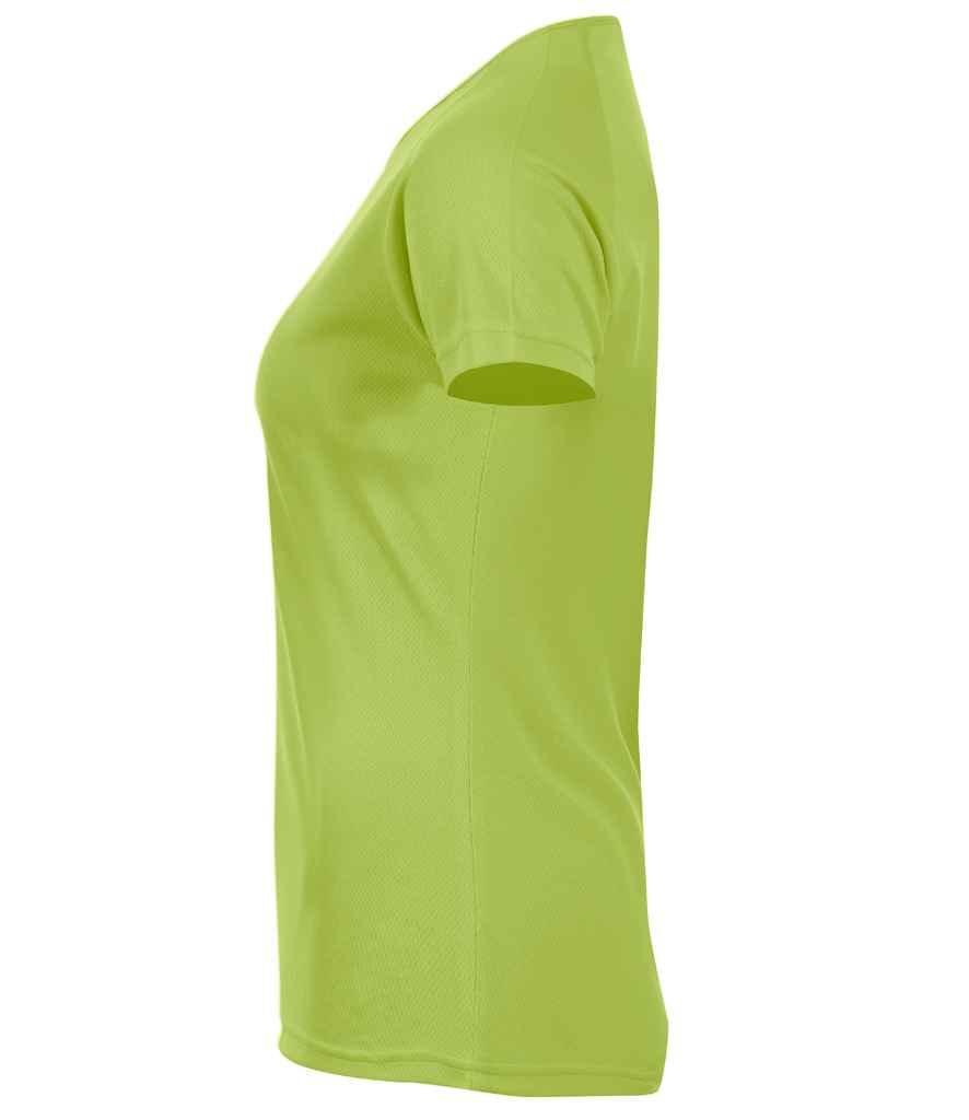 SOL'S Ladies Sporty Performance T-Shirt | Apple Green T-Shirt SOL'S style-01159 Schoolwear Centres