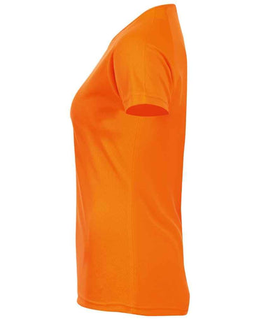 SOL'S Ladies Sporty Performance T-Shirt | Neon Orange T-Shirt SOL'S style-01159 Schoolwear Centres