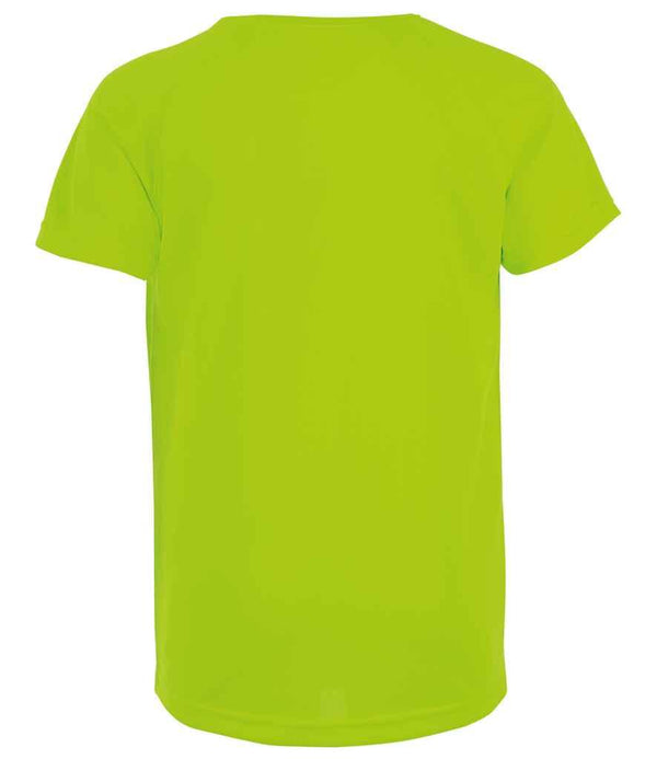 SOL'S Kids Sporty T-Shirt | Neon Green T-Shirt SOL'S style-01166 Schoolwear Centres