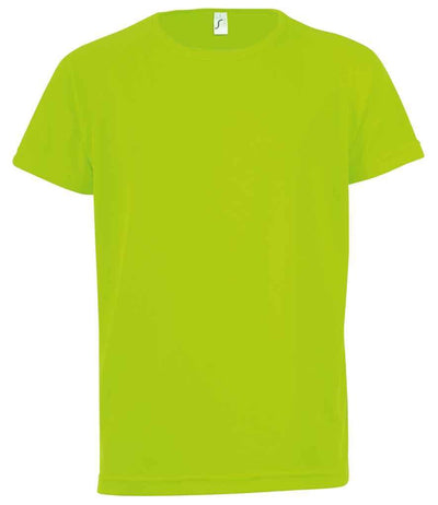 SOL'S Kids Sporty T-Shirt | Neon Green T-Shirt SOL'S style-01166 Schoolwear Centres