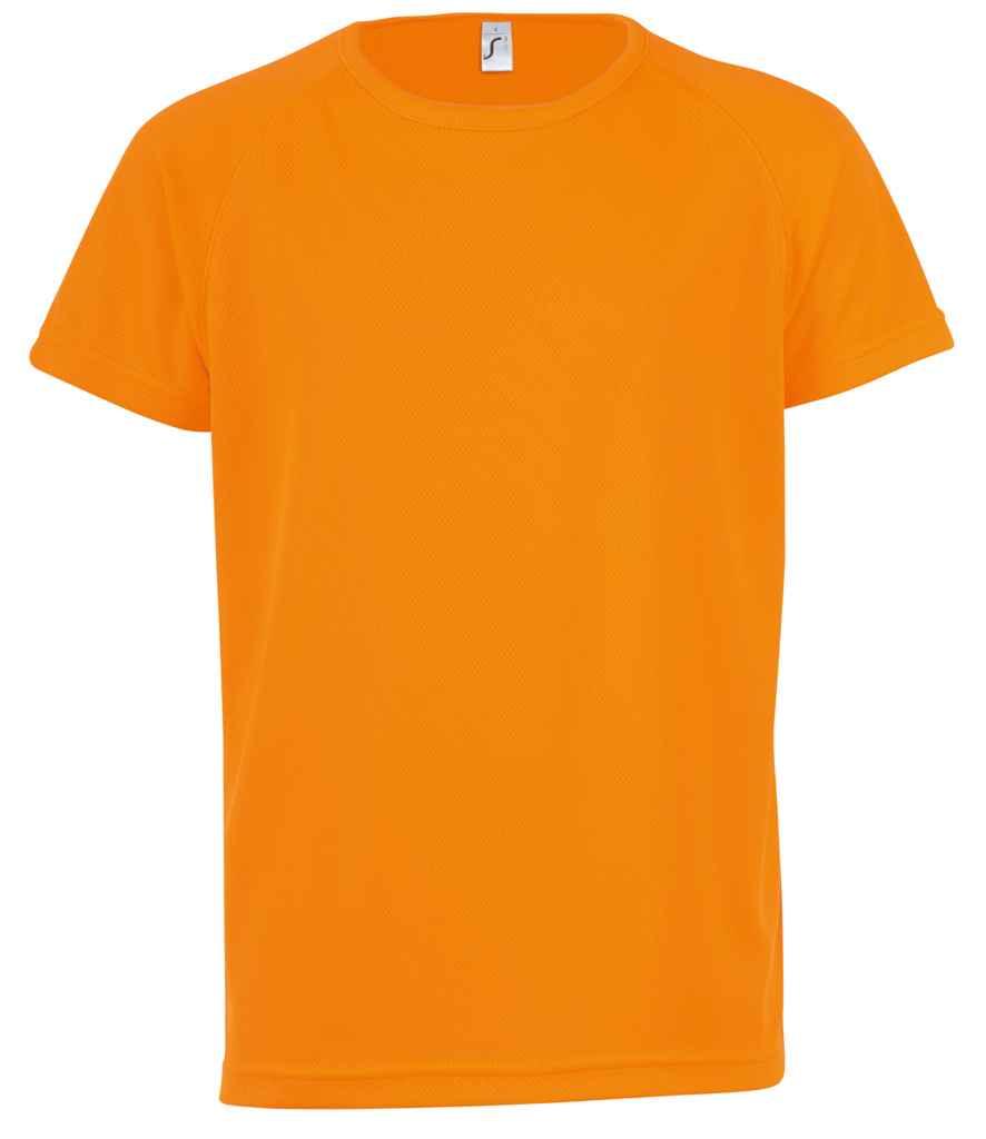 SOL'S Kids Sporty T-Shirt | Neon Orange T-Shirt SOL'S style-01166 Schoolwear Centres