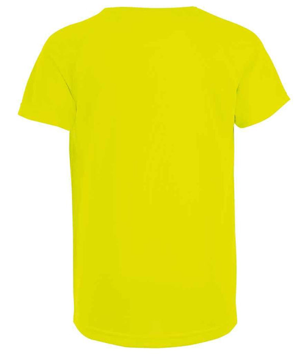 SOL'S Kids Sporty T-Shirt | Neon Yellow T-Shirt SOL'S style-01166 Schoolwear Centres