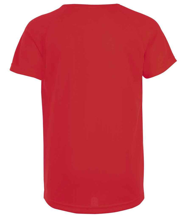 SOL'S Kids Sporty T-Shirt | Red T-Shirt SOL'S style-01166 Schoolwear Centres
