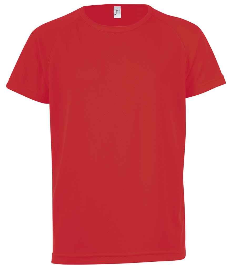 SOL'S Kids Sporty T-Shirt | Red T-Shirt SOL'S style-01166 Schoolwear Centres