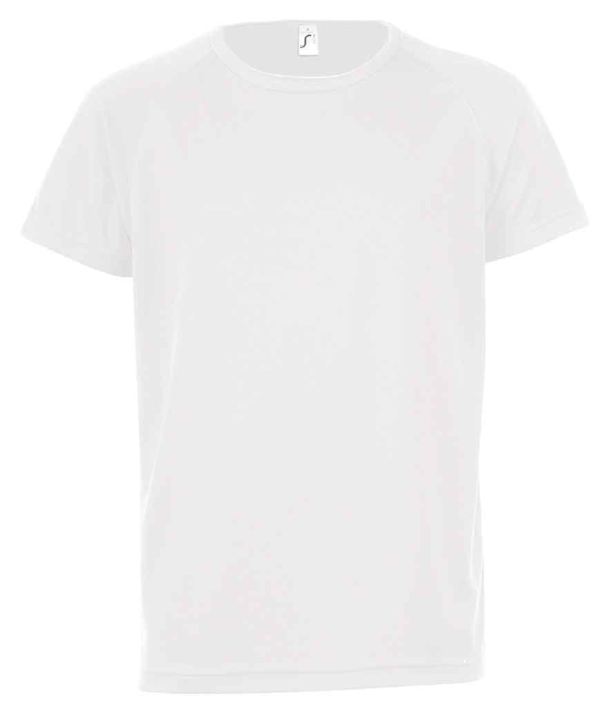 SOL'S Kids Sporty T-Shirt | White T-Shirt SOL'S style-01166 Schoolwear Centres