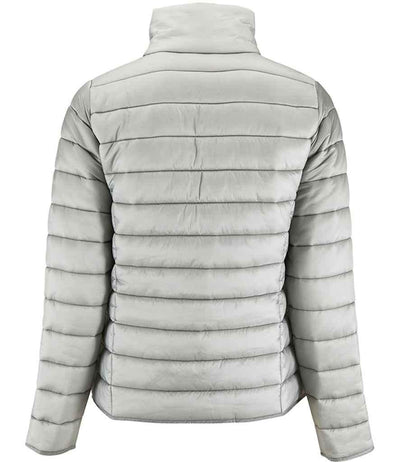 SOL'S Ladies Ride Padded Jacket | Metal Grey Jacket SOL'S style-01170 Schoolwear Centres