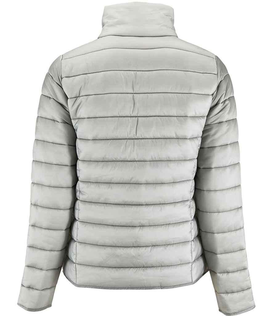 SOL'S Ladies Ride Padded Jacket | Metal Grey Jacket SOL'S style-01170 Schoolwear Centres