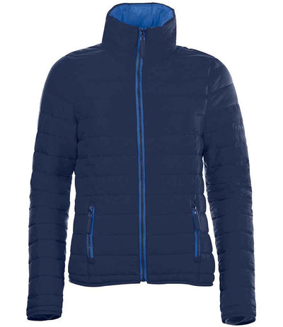 SOL'S Ladies Ride Padded Jacket | Navy Jacket SOL'S style-01170 Schoolwear Centres