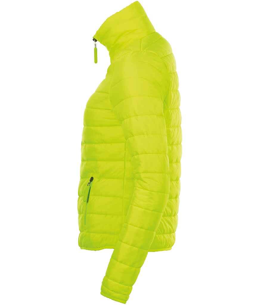 SOL'S Ladies Ride Padded Jacket | Neon Lime Jacket SOL'S style-01170 Schoolwear Centres