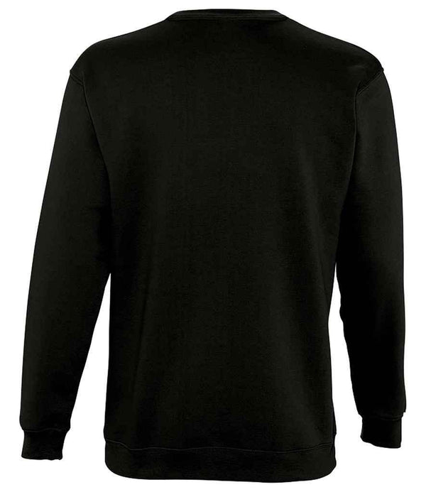 SOL'S Unisex Supreme Sweatshirt | Black Sweatshirt SOL'S style-01178 Schoolwear Centres