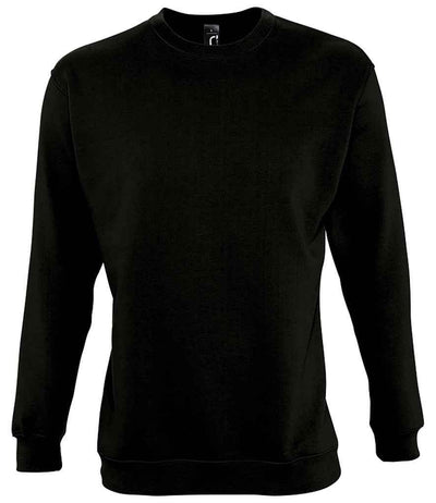 SOL'S Unisex Supreme Sweatshirt | Black Sweatshirt SOL'S style-01178 Schoolwear Centres