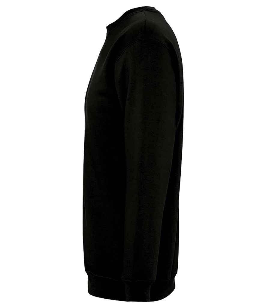 SOL'S Unisex Supreme Sweatshirt | Black Sweatshirt SOL'S style-01178 Schoolwear Centres