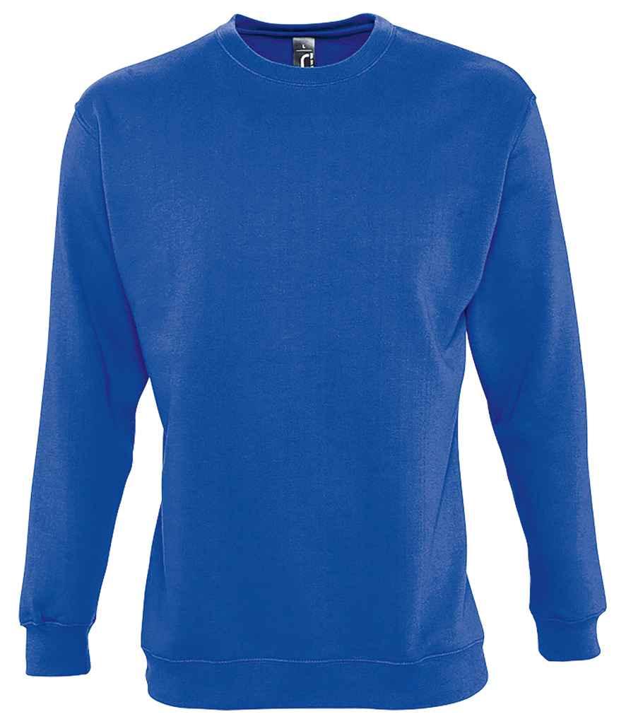 SOL'S Unisex Supreme Sweatshirt | Royal Blue Sweatshirt SOL'S style-01178 Schoolwear Centres
