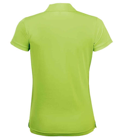 SOL'S Ladies Performer Piqué Polo Shirt | Apple Green Polo SOL'S style-01179 Schoolwear Centres