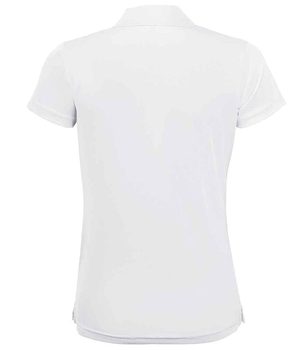 SOL'S Ladies Performer Piqué Polo Shirt | White Polo SOL'S style-01179 Schoolwear Centres