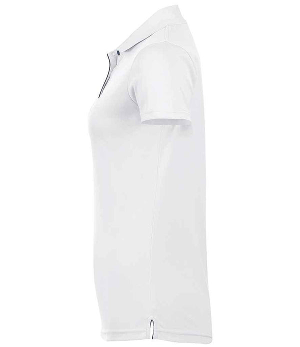 SOL'S Ladies Performer Piqué Polo Shirt | White Polo SOL'S style-01179 Schoolwear Centres