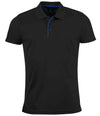 SOL'S Performer Piqué Polo Shirt | Black Polo SOL'S style-01180 Schoolwear Centres