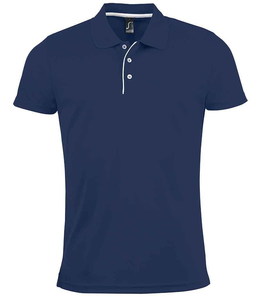 SOL'S Performer Piqué Polo Shirt | French Navy Polo SOL'S style-01180 Schoolwear Centres