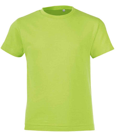 SOL'S Kids Regent Fit T-Shirt | Apple Green T-Shirt SOL'S style-01183 Schoolwear Centres