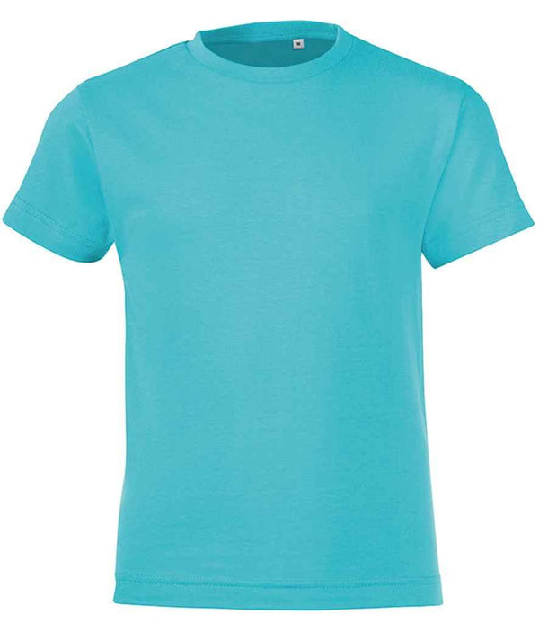 SOL'S Kids Regent Fit T-Shirt | Atoll Blue T-Shirt SOL'S style-01183 Schoolwear Centres