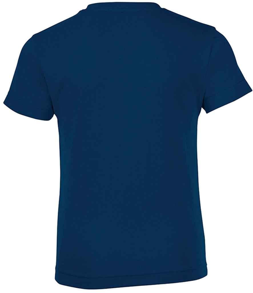 SOL'S Kids Regent Fit T-Shirt | French Navy T-Shirt SOL'S style-01183 Schoolwear Centres