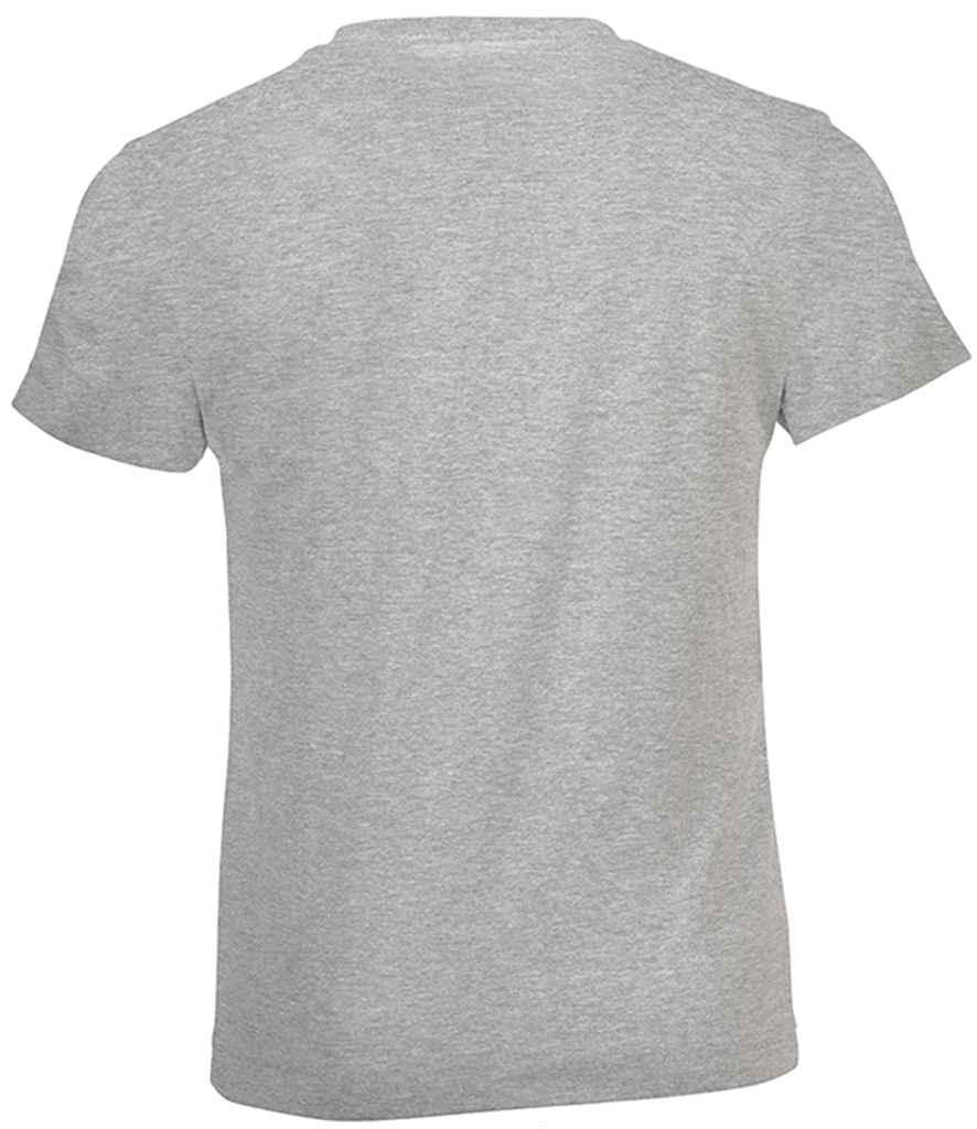 SOL'S Kids Regent Fit T-Shirt | Grey Marl T-Shirt SOL'S style-01183 Schoolwear Centres