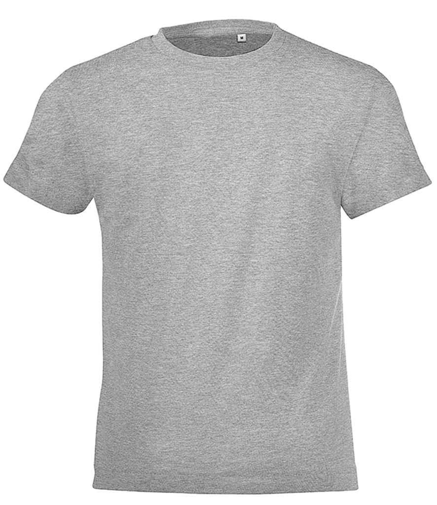 SOL'S Kids Regent Fit T-Shirt | Grey Marl T-Shirt SOL'S style-01183 Schoolwear Centres