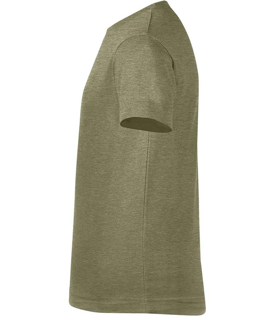 SOL'S Kids Regent Fit T-Shirt | Heather Khaki T-Shirt SOL'S style-01183 Schoolwear Centres