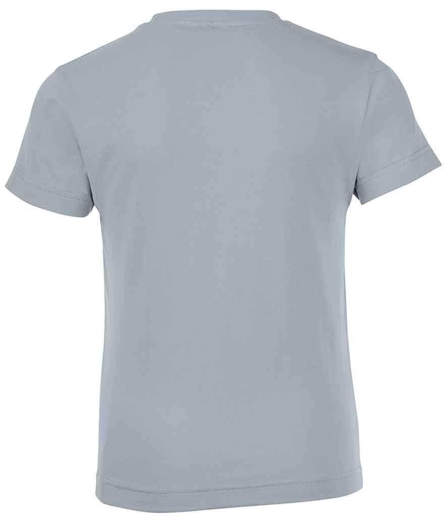 SOL'S Kids Regent Fit T-Shirt | Pure Grey T-Shirt SOL'S style-01183 Schoolwear Centres