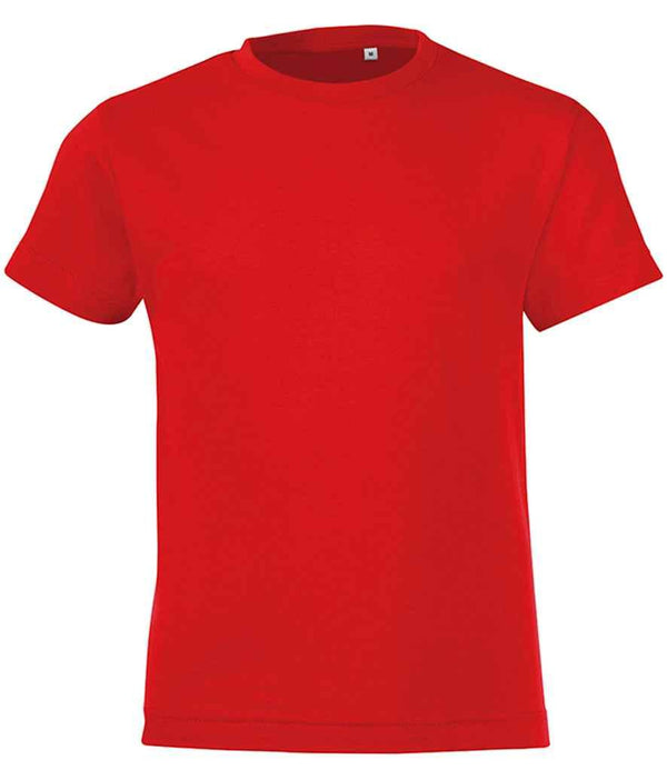 SOL'S Kids Regent Fit T-Shirt | Red T-Shirt SOL'S style-01183 Schoolwear Centres