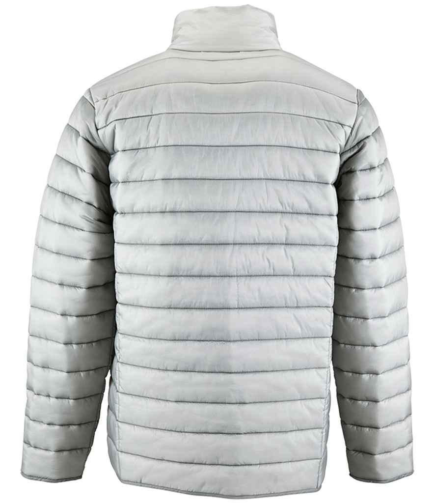 SOL'S Ride Padded Jacket | Metal Grey Jacket SOL'S style-01193 Schoolwear Centres