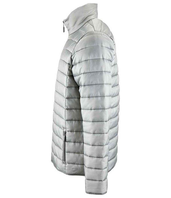 SOL'S Ride Padded Jacket | Metal Grey Jacket SOL'S style-01193 Schoolwear Centres