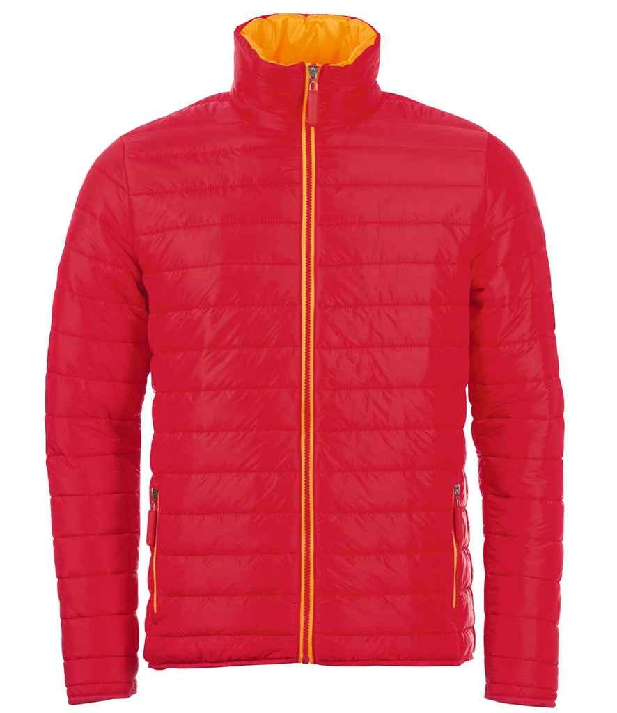 SOL'S Ride Padded Jacket | Red Jacket SOL'S style-01193 Schoolwear Centres