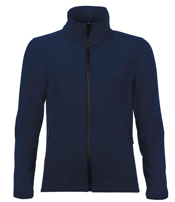 SOL'S Ladies Race Soft Shell Jacket | French Navy Soft Shell SOL'S style-01194 Schoolwear Centres