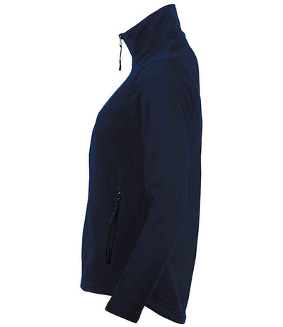 SOL'S Ladies Race Soft Shell Jacket | French Navy Soft Shell SOL'S style-01194 Schoolwear Centres