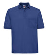 Russell Heavy Duty Piqué Polo Shirt | Bright Royal Polo Russell style-011m Schoolwear Centres
