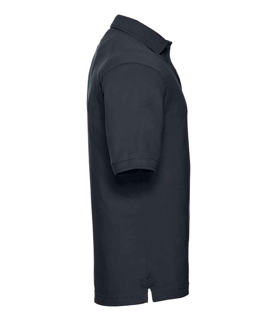 Russell Heavy Duty Piqué Polo Shirt | French Navy Polo Russell style-011m Schoolwear Centres