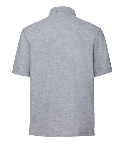 Russell Heavy Duty Piqué Polo Shirt | Light Oxford Polo Russell style-011m Schoolwear Centres