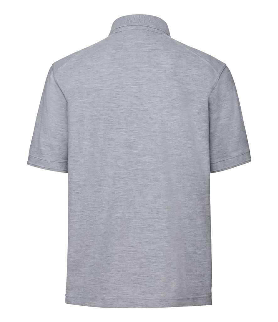 Russell Heavy Duty Piqué Polo Shirt | Light Oxford Polo Russell style-011m Schoolwear Centres