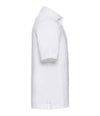 Russell Heavy Duty Piqué Polo Shirt | White Polo Russell style-011m Schoolwear Centres